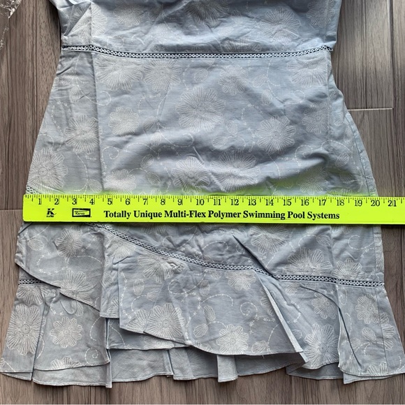 NWT J.O.A. Asymmetrical Sleeveless Ruffle Dress - Picture 10 of 14